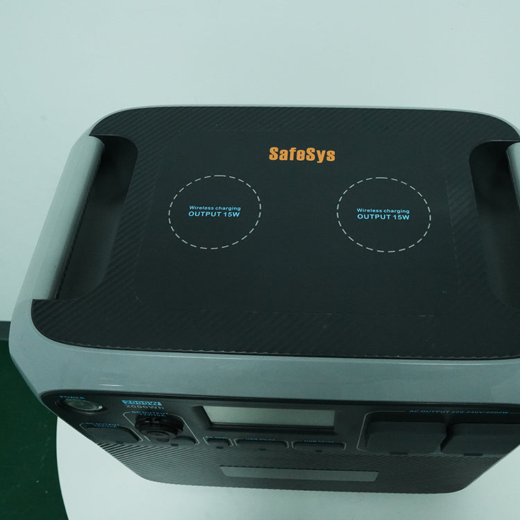 SafeSys Power Station, 510Wh, 500W output, designed for outdoor use